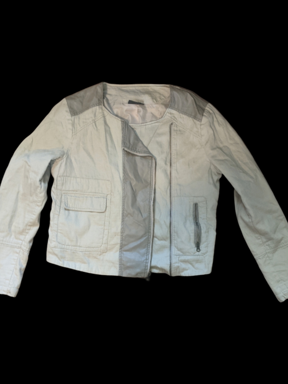 Apt. 9 Lightweight Women's Cropped Moto Jacket